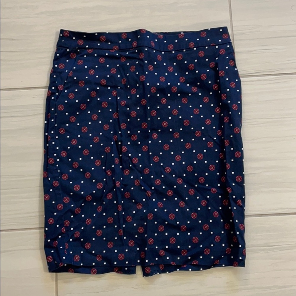 Size 4 Tommy Hilfiger Navy Pencil Skirt